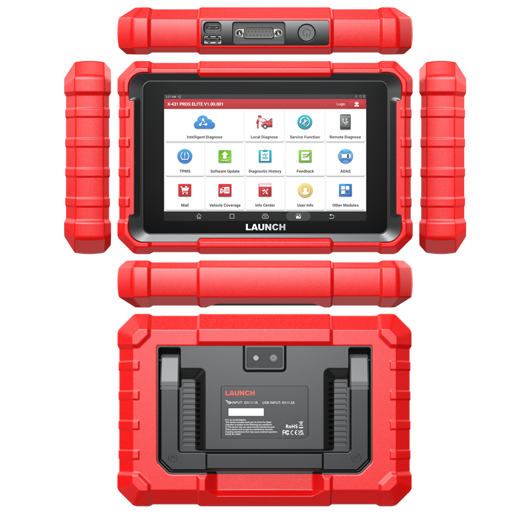 Launch X431 PROS ELITE Bidirectional Scan Tool ECU Coding All System Diagnostic