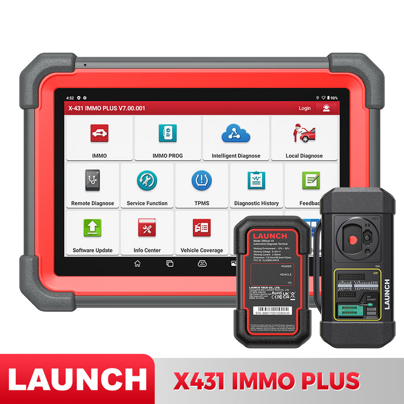 Launch X431 IMMO PLUS Key Programming Car Scanner Bidirectional Diagnostic Tool