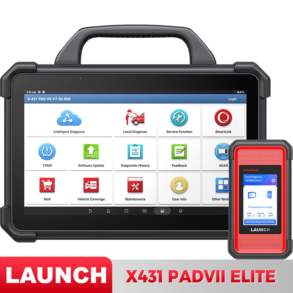 LAUNCH X431 PAD VII Elite: Upgraded of LAUNCH X431 PAD VII