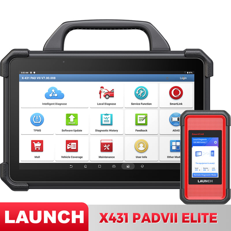 LAUNCH X431 PAD VII Elite: Upgraded of LAUNCH X431 PAD VII