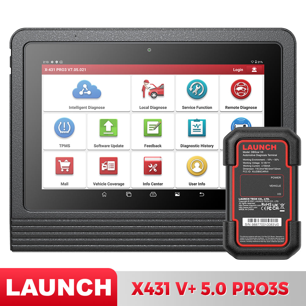 Launch X431 V+ 5.0 PRO3 Bidirectional OBD2 Diagnostic Scanner Key Coding Main image
