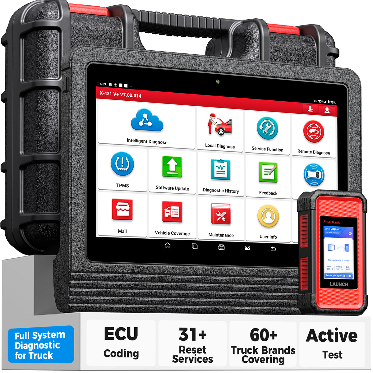 LAUNCH X431 PRO5 Global version J2534 Programming OBD2 Scanner