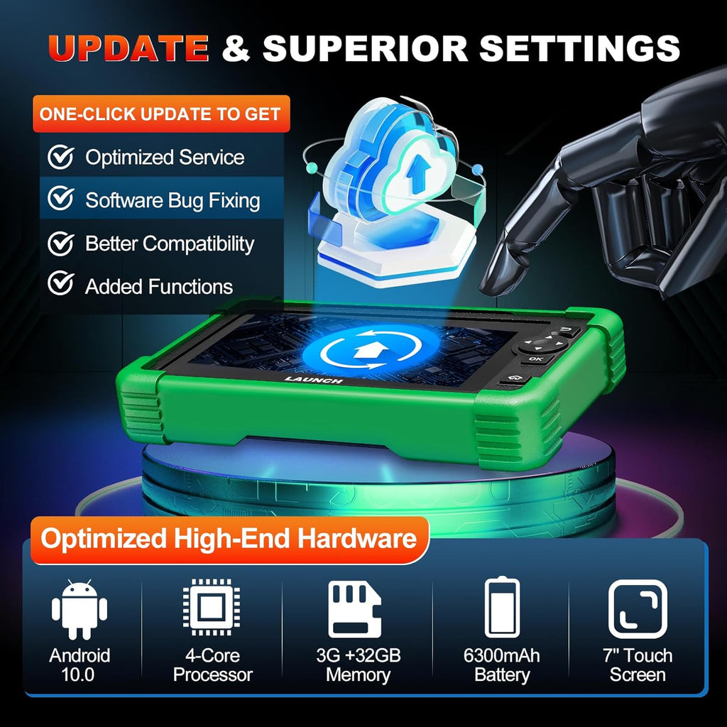 Launch CRP919 EV Electric Vehicle Scanner OBD2 Diagnostic Tool