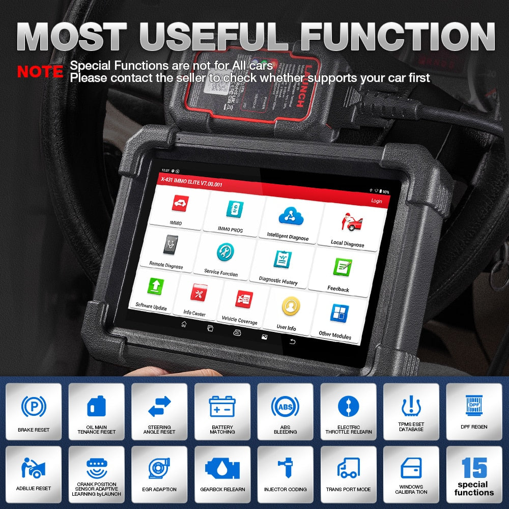 LAUNCH X431 IMMO Elite Complete Key Programming Tool with 2 Years Update