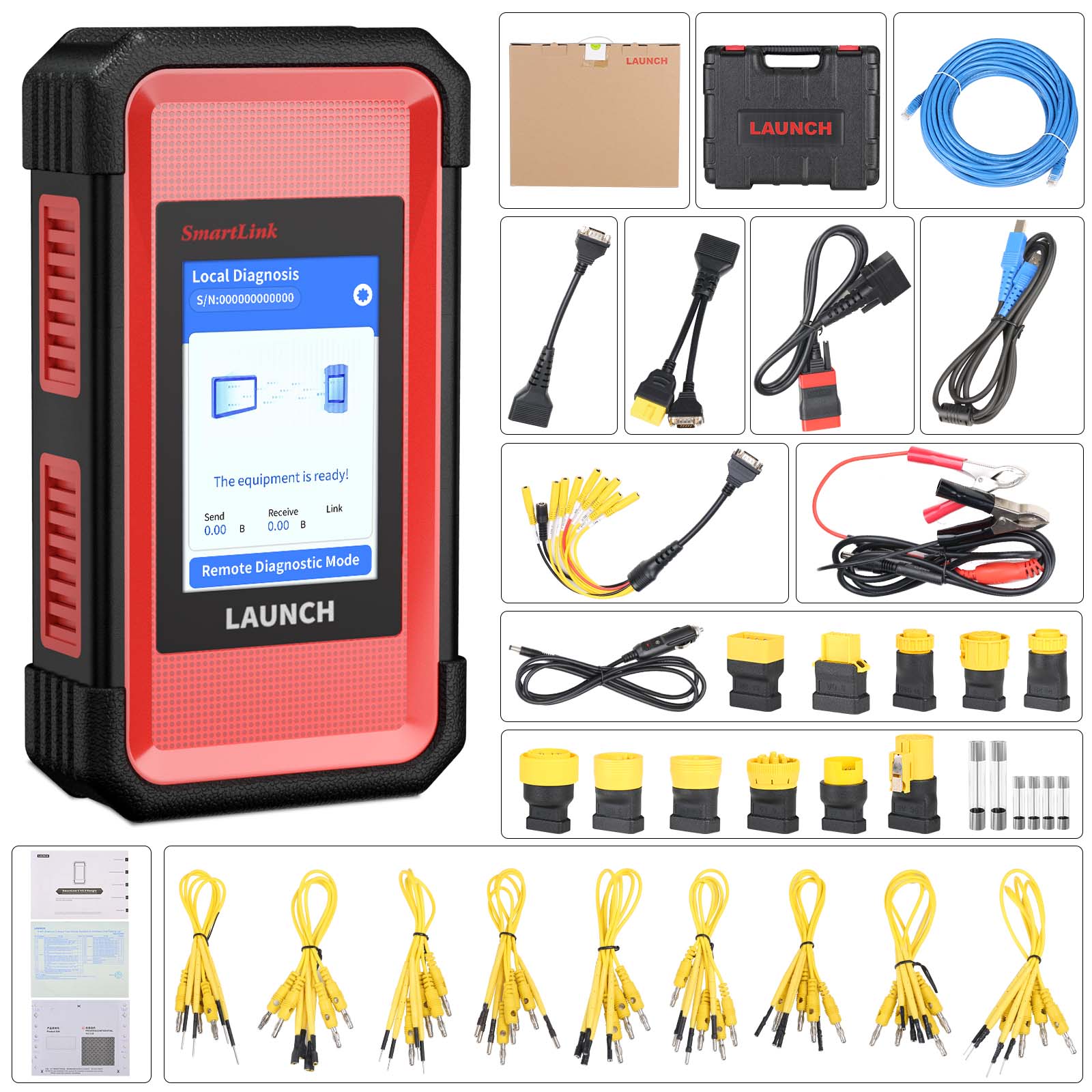 Launch X431 V+ 5.0 PRO3 with Smartlink C Heavy Duty Truck Diagnostic Scanner Image secondaire du produit