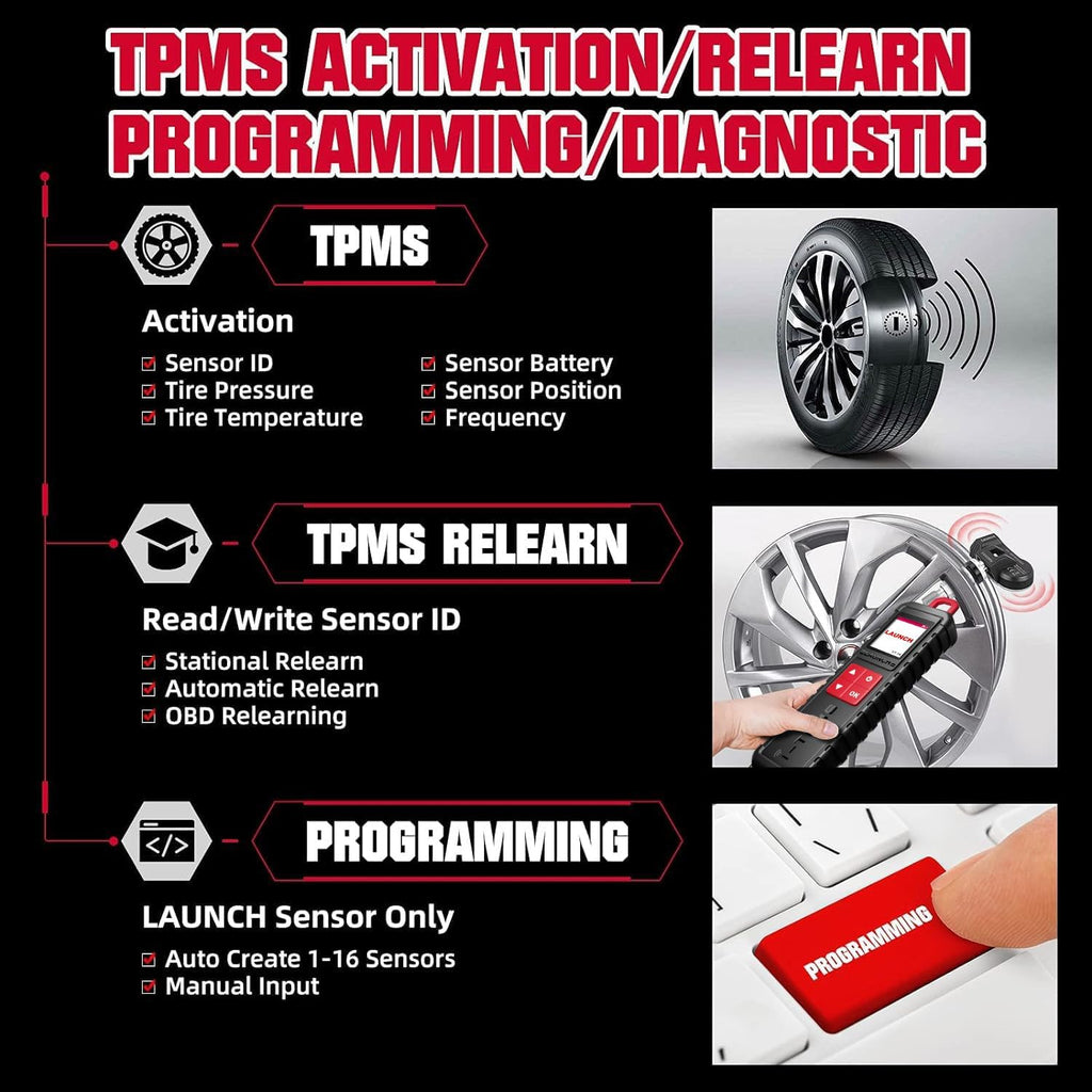 Launch X431 i-TPMS TPMS Tire Pressure Detector