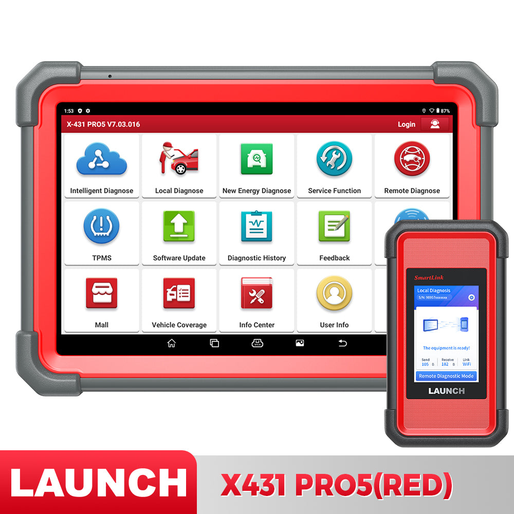 LAUNCH X431 PRO5 Global version J2534 Programming OBD2 Scanner