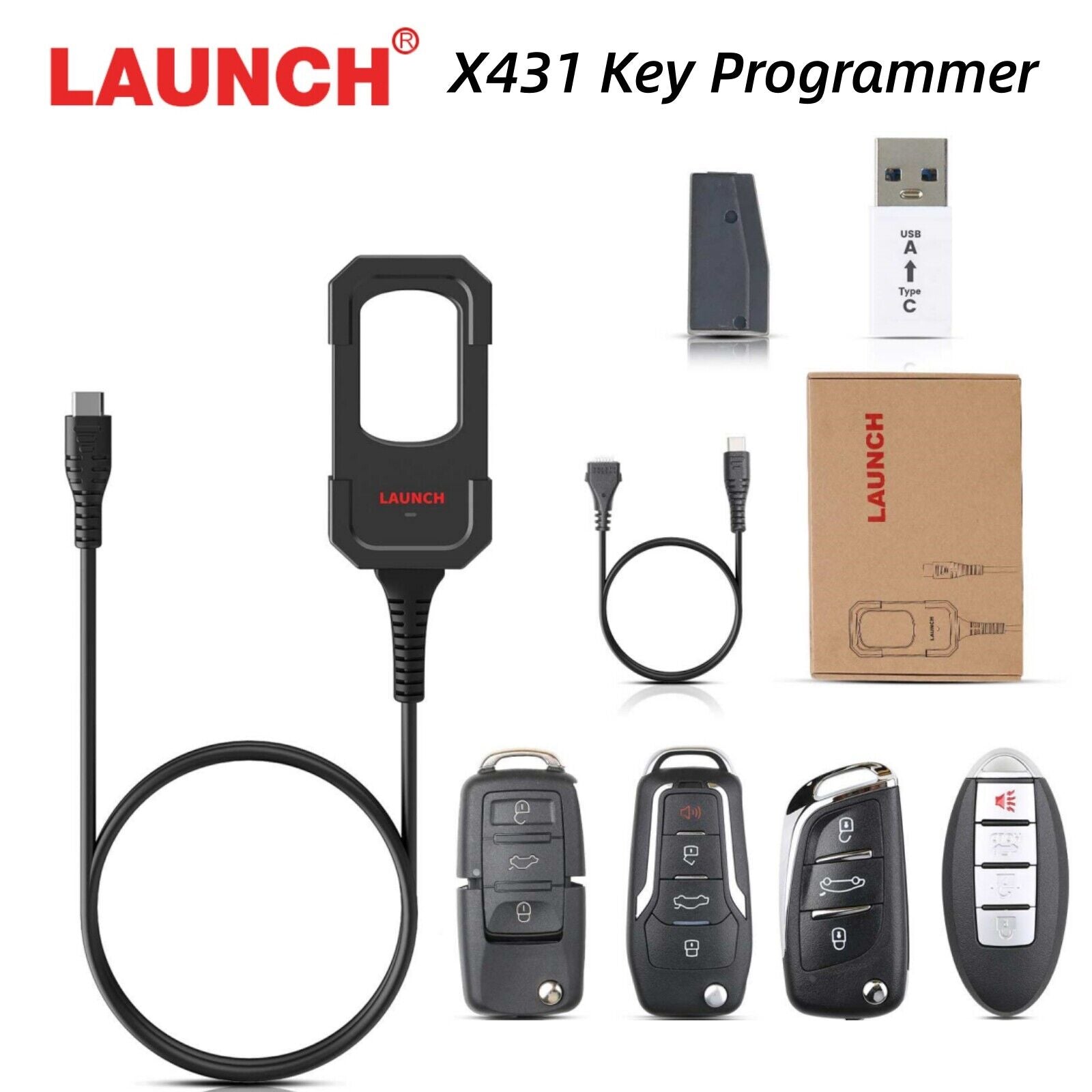 Launch X431 IMMO Key Programmer Remote/Chip Generation for PAD V/VII Main image