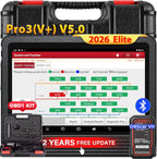 Launch X431 V+ 5.0 PRO3 Bidirectional OBD2 Diagnostic Scanner Key Coding
