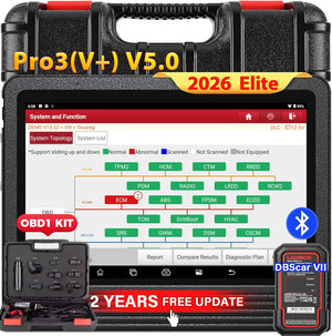 Launch X431 V+ 5.0 PRO3 Bidirectional OBD2 Diagnostic Scanner Key Coding