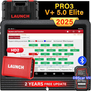 Launch X431 V+ 5.0 PRO3 with Smartlink C Heavy Duty Truck Diagnostic Scanner